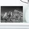 Designart - Rising Red Rocks Black and White - Landscape Canvas Art Print